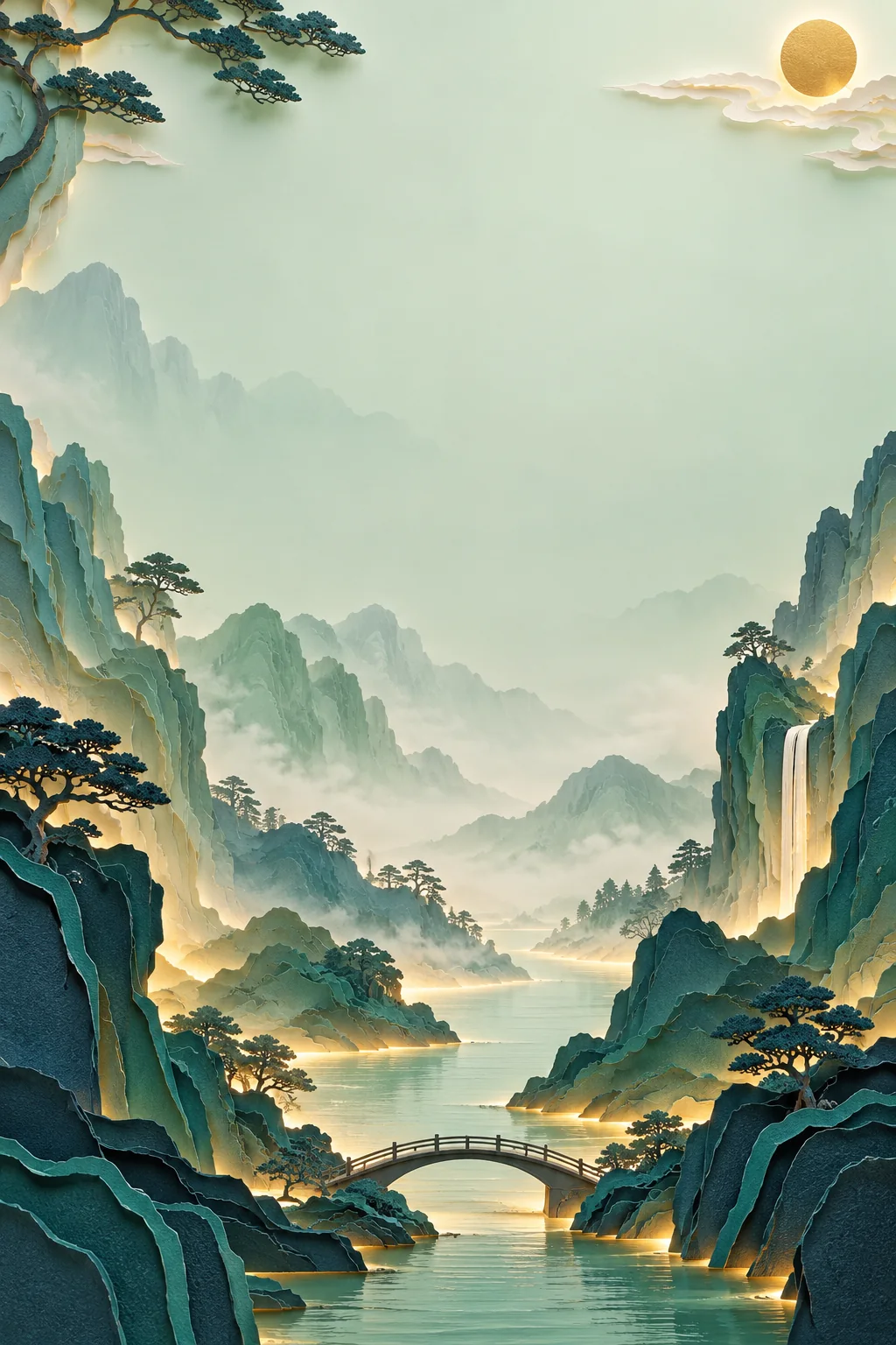 山川光盒 · 3D 层景